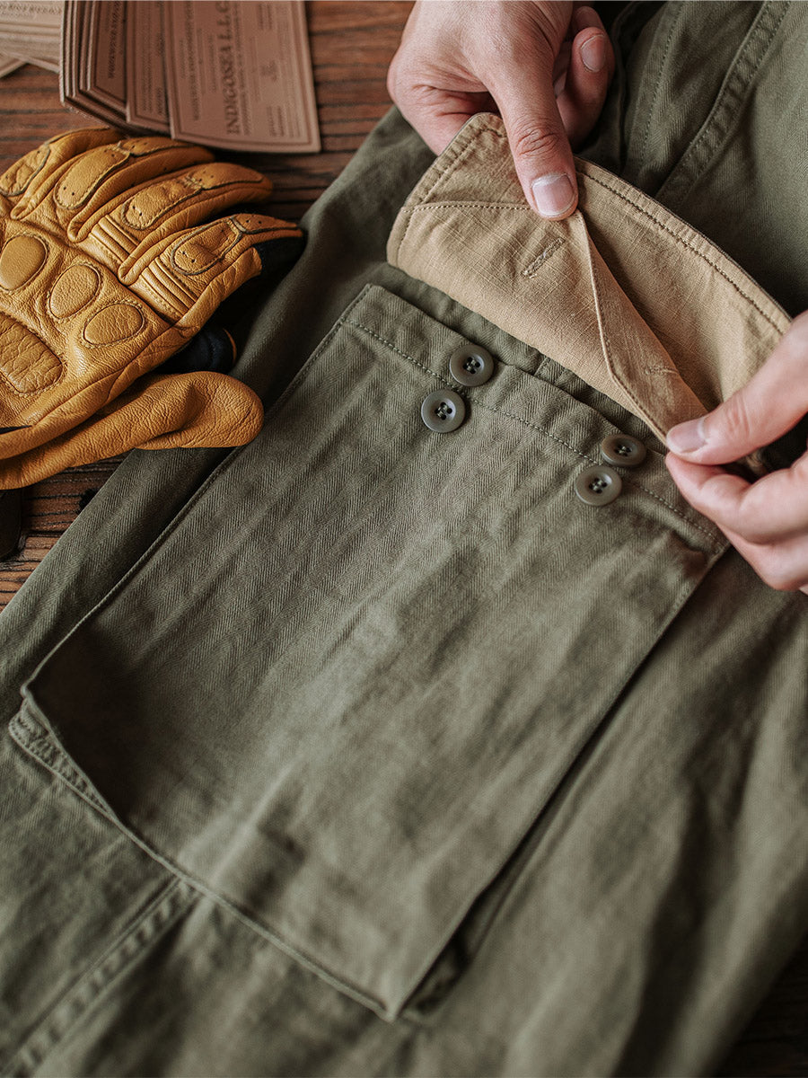 ARMY M-47 HBT TROUSERS