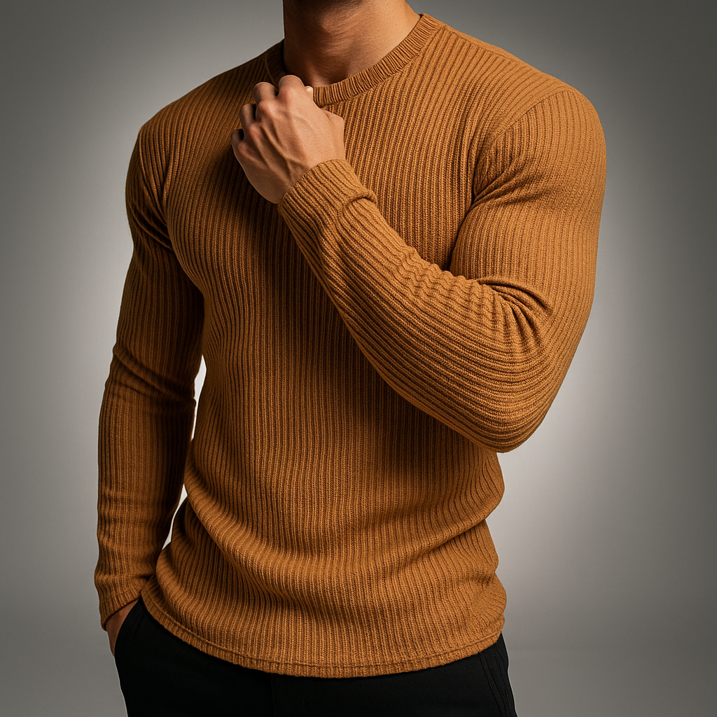 DERRICKSON RIBBED SWEATER