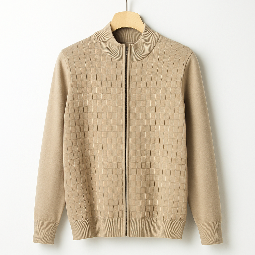ALDRIC ZIP CARDIGAN