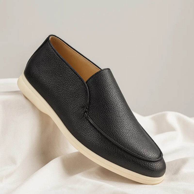AUREX LEATHER LOAFERS