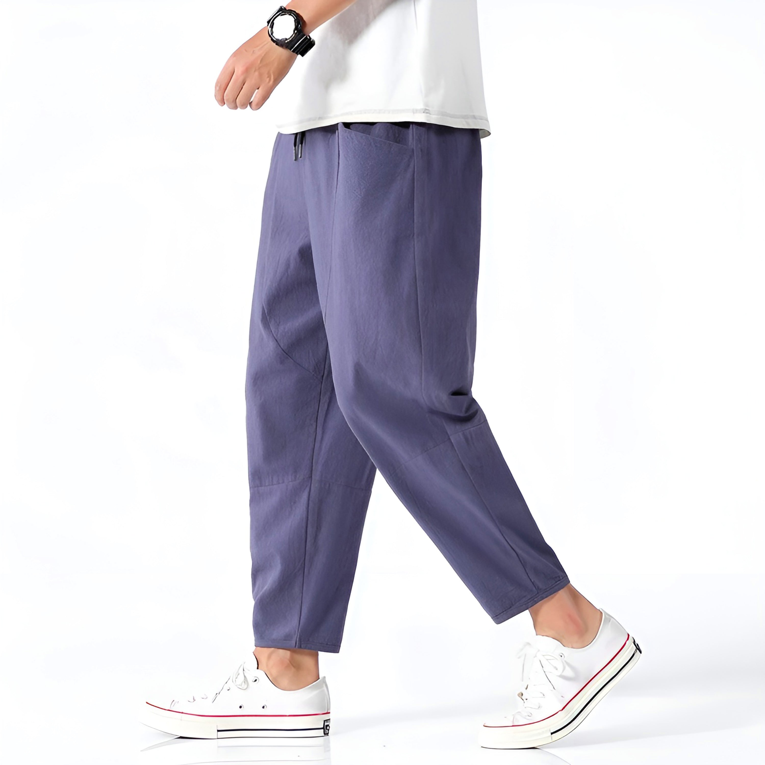 URBAN CROPPED COTTON PANTS