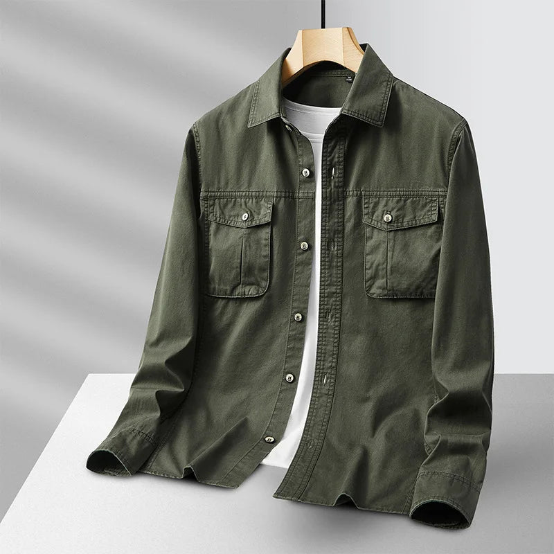 CORBIN CANVAS OVERSHIRT