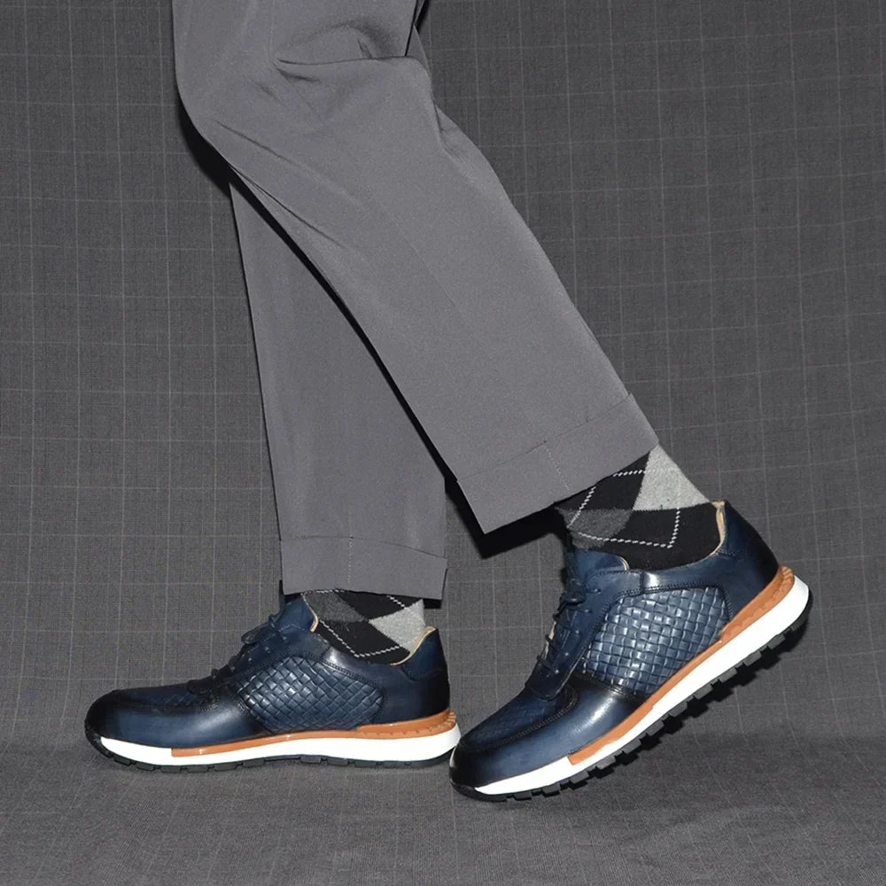 MATTEO LEATHER SNEAKERS