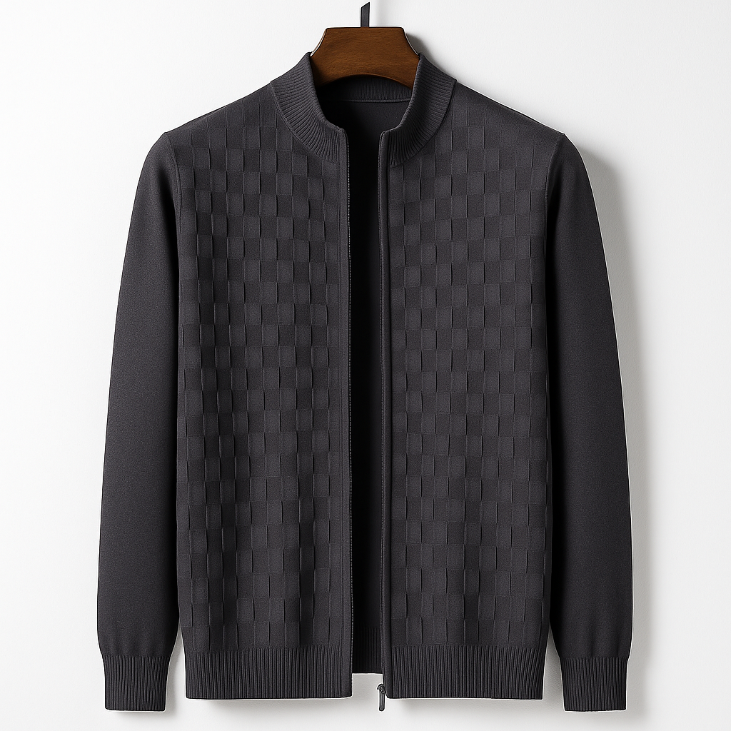 ALDRIC ZIP CARDIGAN