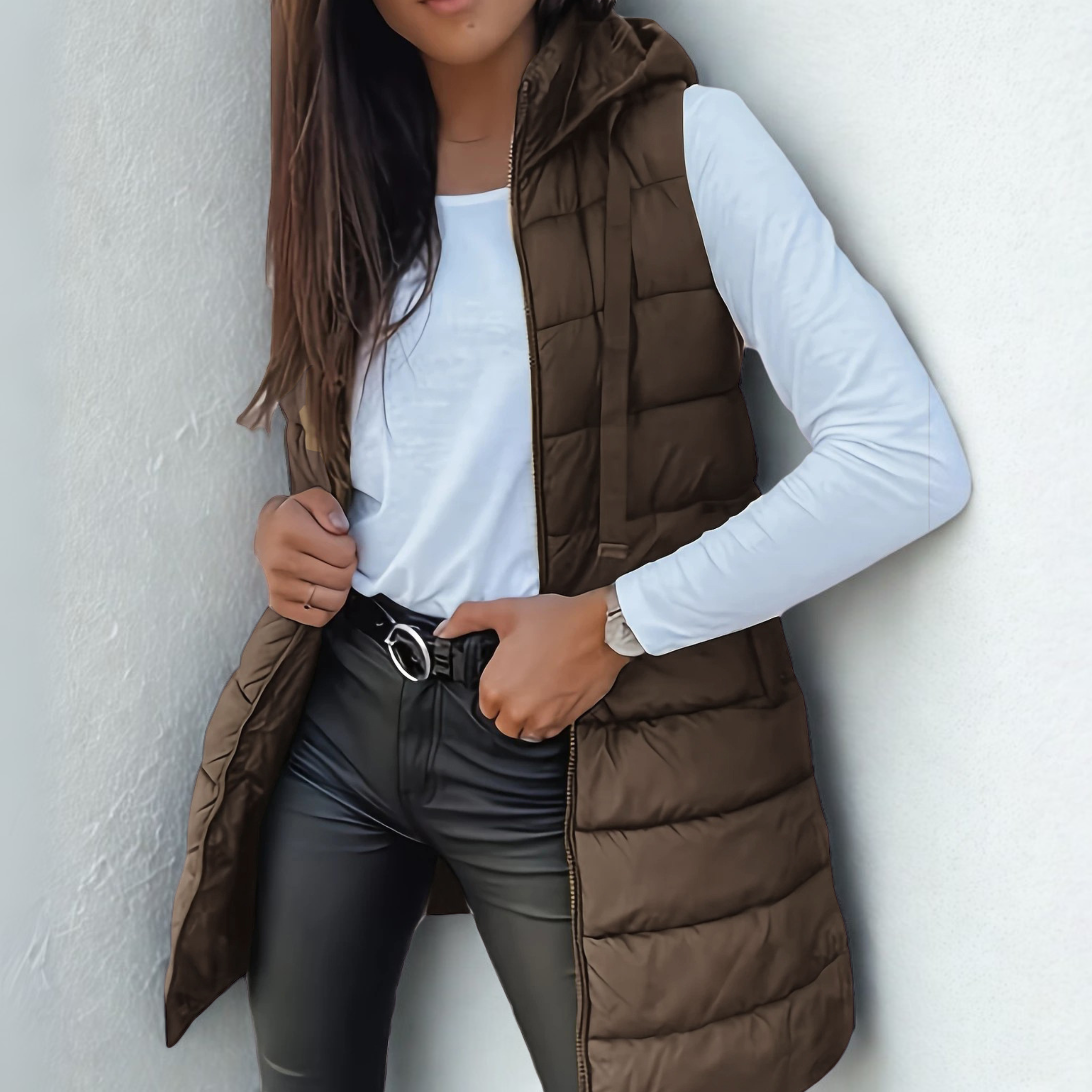 ZYRIC LONG PUFFER VEST