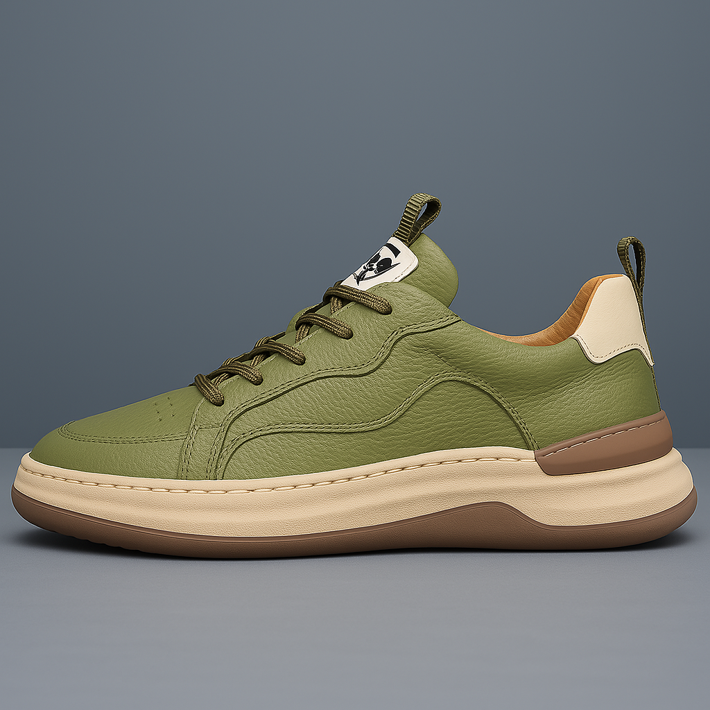 HUDSON LEATHER SNEAKERS