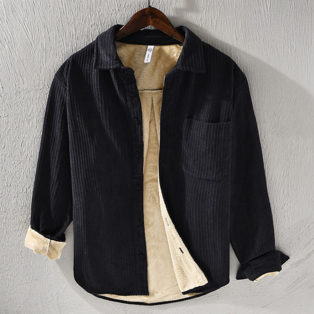 ASHCROFT LINED CORD SHIRT