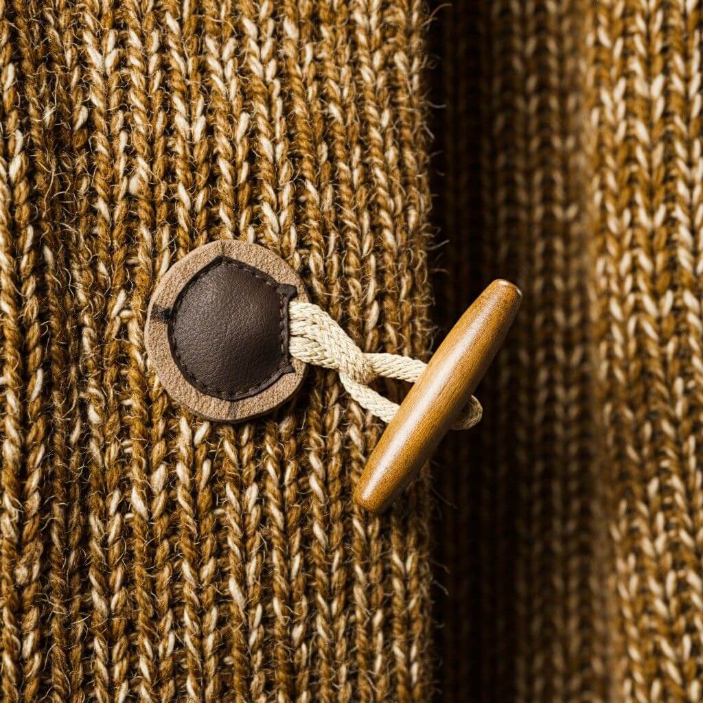 CORVIN WOOL KNIT HOODIE