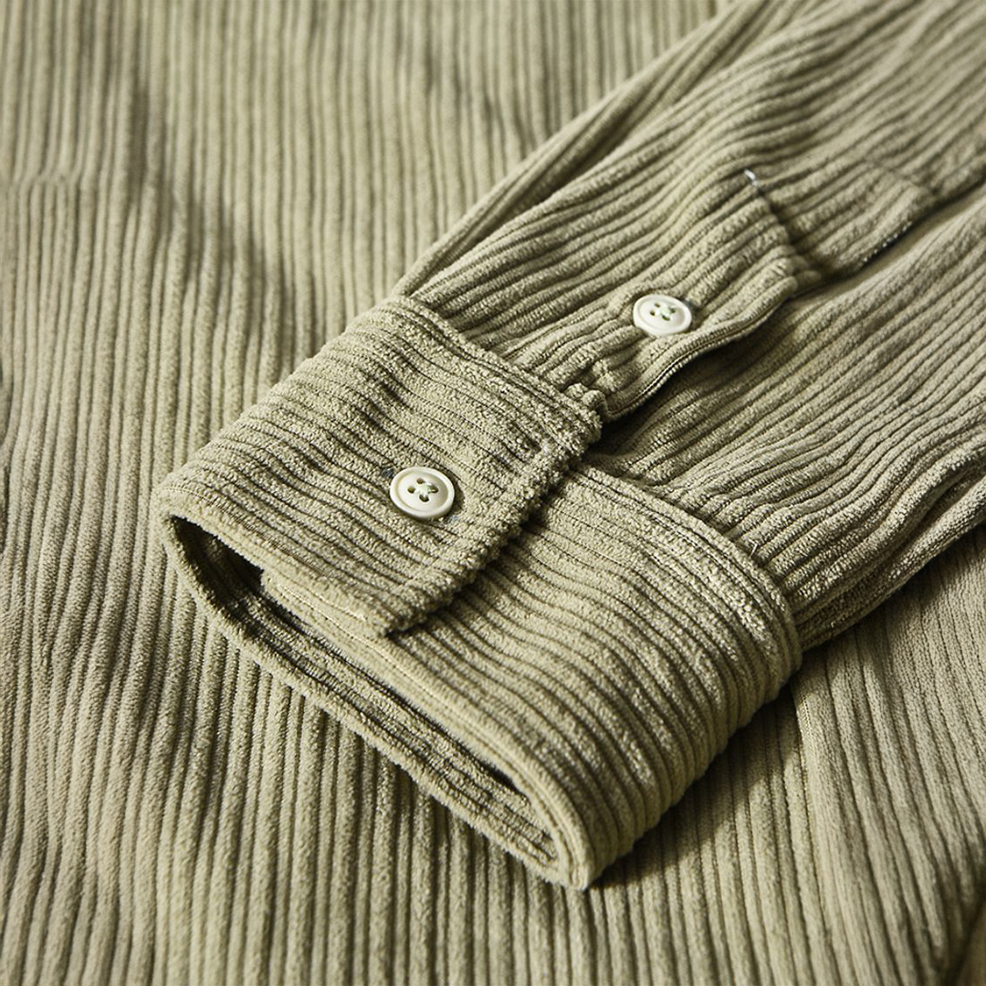 ASHCROFT LINED CORD SHIRT